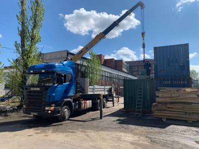 Манипуляторы 10 т  (КМУ) Scania