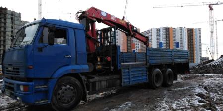 Манипуляторы (КМУ) Камаз 65117 с КМУ