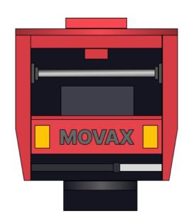 Hydraulic MOVAX vibrating loader for rent