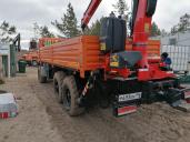Манипуляторы (КМУ) вездеход Камаз 43118 с КМУ Fassi F155A