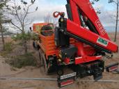 Манипуляторы (КМУ) вездеход Камаз 43118 с КМУ Fassi F155A