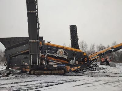 Мобильный первичный грохот FABO FTB-1550