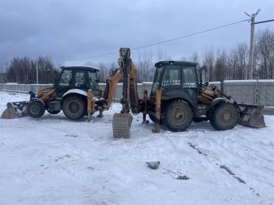 Экскаваторы-погрузчики CASE 695 ST и  Экскаватор-погрузчик CASE 570ST