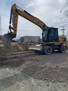 Колесные экскаваторы Caterpillar M317