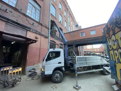 Манипуляторы (КМУ) Mitsubishi Fuso CANTER TF с Taurus 034L