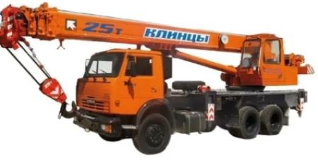 Автокран-камаз 65115 Клинцы