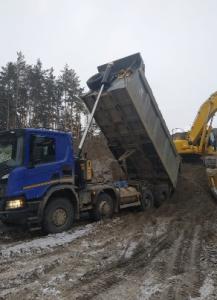 Самосвал строительный SCANIA P 440 B8X4HZ