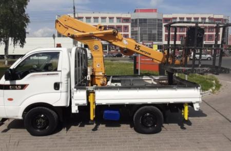 Автовышка 15 метров на базе Kia Bongo 4х4 wd