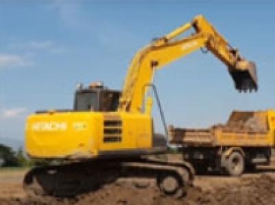 Гусеничный экскаватор HITACHI ZX180LC-3