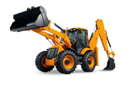 Экскаватор-погрузчик JCB равноколесный