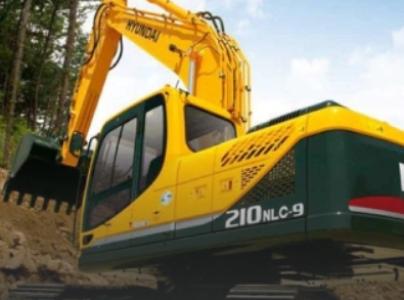 Гусеничный экскаватор Hyundai 210
