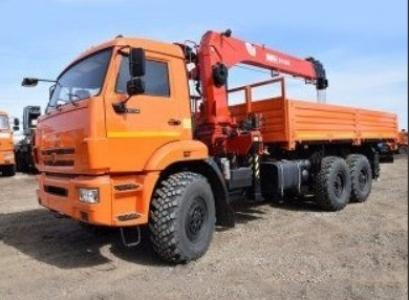 Аренда манипулятора Камаз Вездеход КМУ