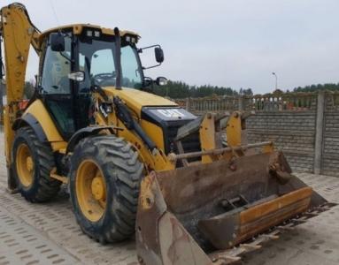 Аренда экскаватора-погрузчика CAT