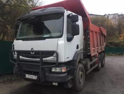 Самосвал Volvo 3-осный, 18 м3