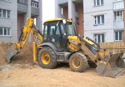 Аренда экскаватора-погрузчика JSB3CX