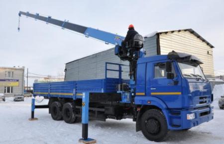 Манипулятор AST КАМАЗ-65117, г/п 7т стрела 19м