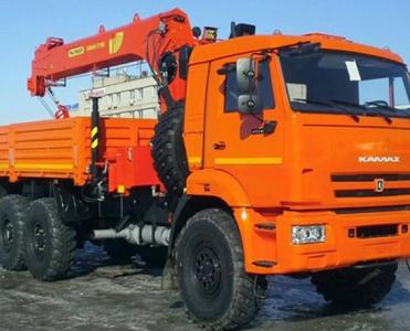 КамАЗ 43118-3090-50 с КМУ Инман ИТ 150