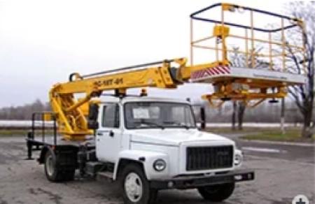 Телескопическая автовышка