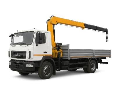 МАЗ бортовой с КМУ