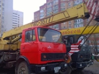 Автокран 14 тонн КС 3577 на базе МАЗ