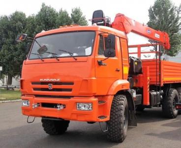 Кран-манипулятор КамАЗ 43118 с КМУ KANGLIM KS 2056 H(Канглим)