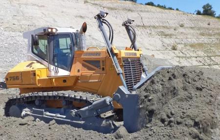 Бульдозер Liebherr 756