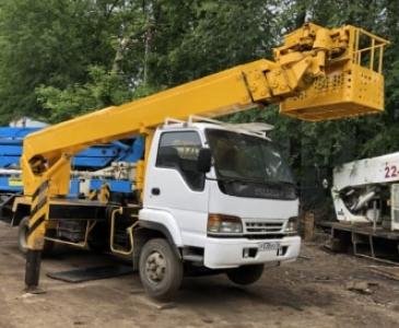 Автовышка Mitsubishi Canter Aichi SK-130