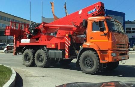Автовышка Камаз Вездеход 35м