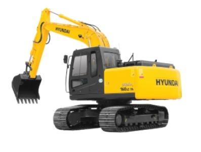 Гусеничный экскаватор Hyundai R160LC-7A