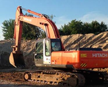 Гусеничный экскаватор Hitachi zx240