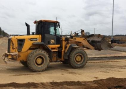 Аренда фронтального погрузчика JCB 426 (2м³)