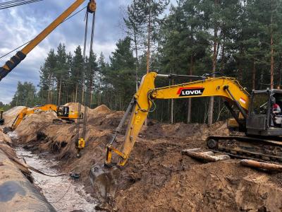 Аренда гусеничного экскаватора LOVOL FR225E2