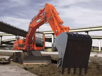 Аренда Колесного экскаватора DOOSAN DX210WA