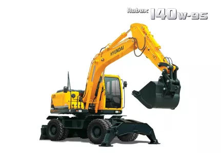 Аренда Колесного экскаватора Hyundai R140W-9S