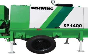 Аренда стационарного бетононасоса Schwing SP 1400