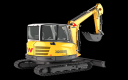 Гусеничный мини-экскаватор Wacker Neuson EZ36, 