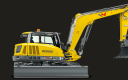 Гусеничный мини-экскаватор Wacker Neuson EZ80, 