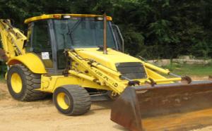 Экскаватор-погрузчик New Holland 555E