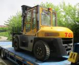 Вилочные погрузчики TEU FD70T, Владивосток