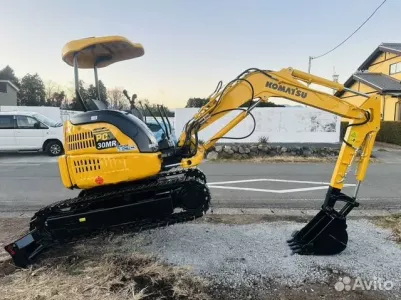 Гусеничный мини-экскаватор Komatsu PC30MR-1, Владивосток