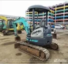 Гусеничный мини-экскаватор Kobelco SK35SR-5, 