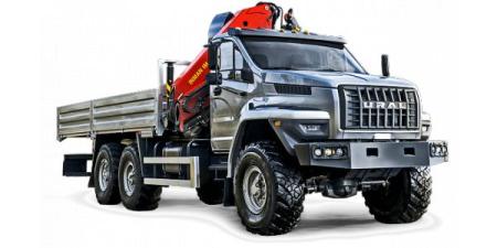 Бортовые автомобили Урал NEXT 4320-6952-74Е5 С КМУ 6X6, Челябинск