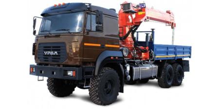 Бортовые автомобили Урал 4320-4972-80/82Е5 С КМУ 6X6, Челябинск