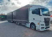 MAN TGX 26.480 6x2 LL GM, евроштора с прицепом, Москва