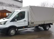 Ford Transit 470 Бортовая платформа с тентом и каркасом, Москва