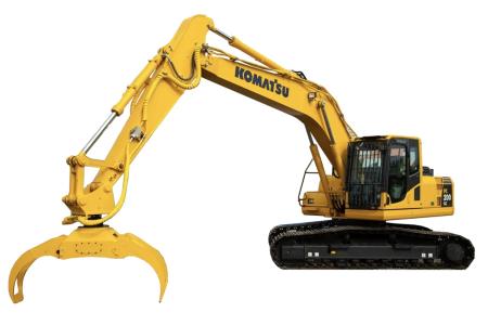 Перегружатель леса Komatsu PC200LC-8, Иркутск