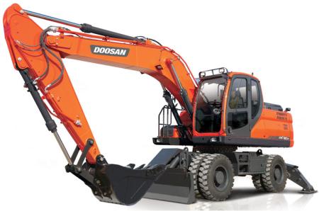 Колесные экскаваторы DOOSAN DX190W, Тюмень