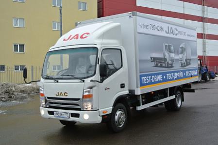 Грузовые фургоны JAC  N-75, Тюмень