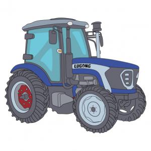 Колесные тракторы Lugong LT704-1, Тюмень