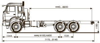 Грузовые шасси Камаз 43118-50, Красноярск